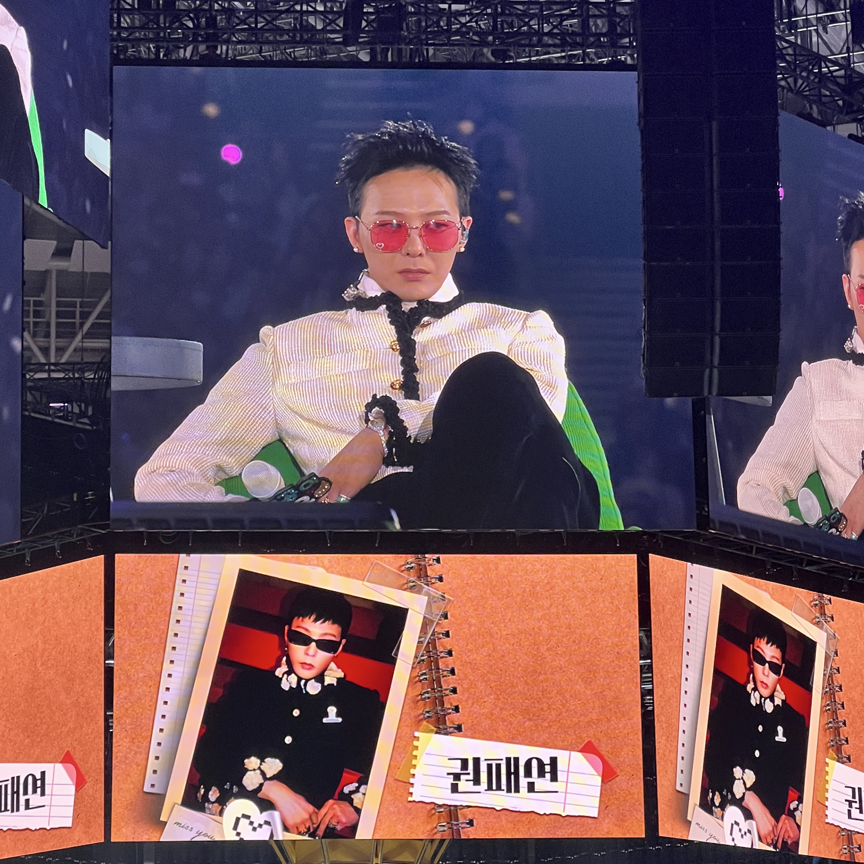 G-DRAGON (빅뱅)의 비하인드 컷