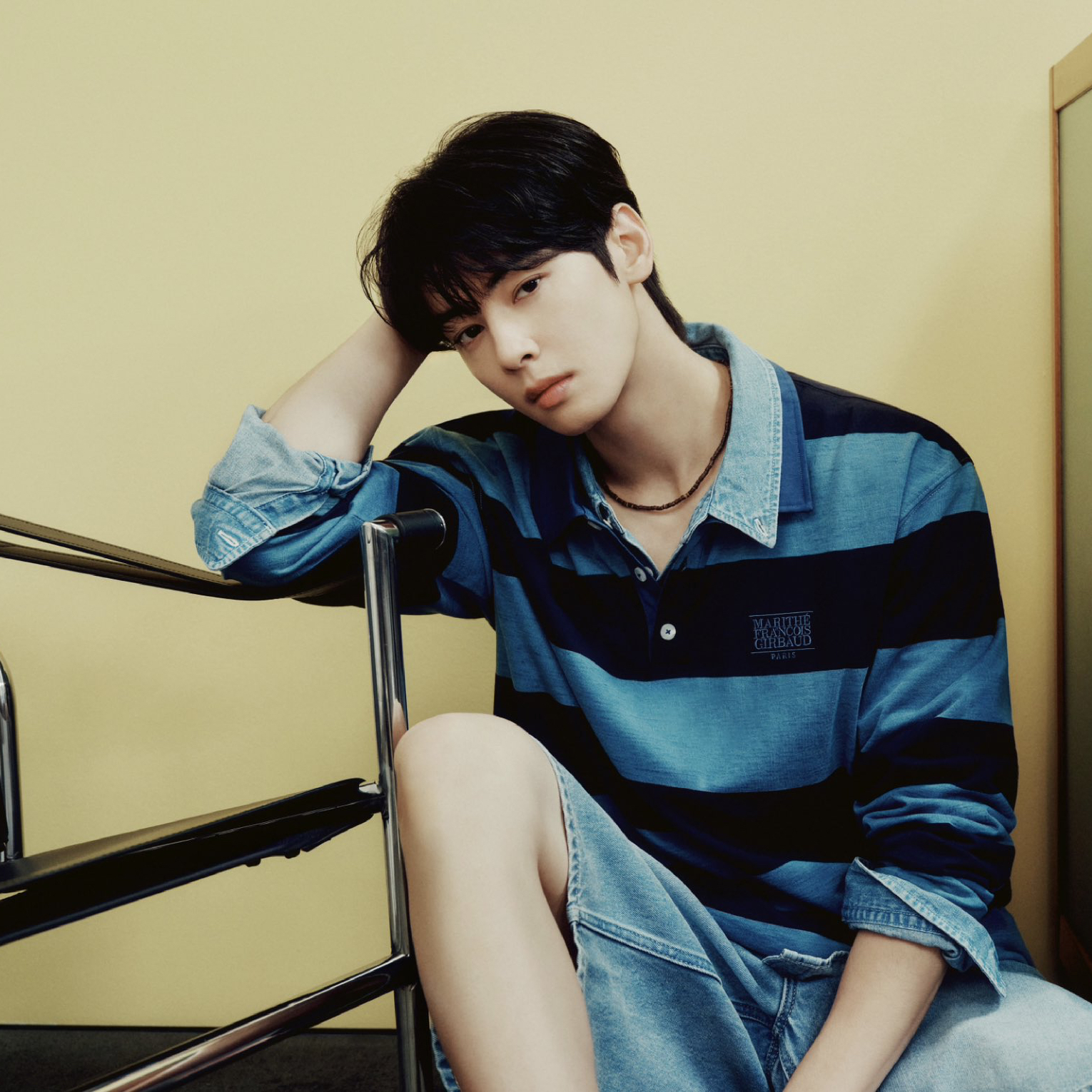 Recent activity shot of Eunwoo (ASTRO)