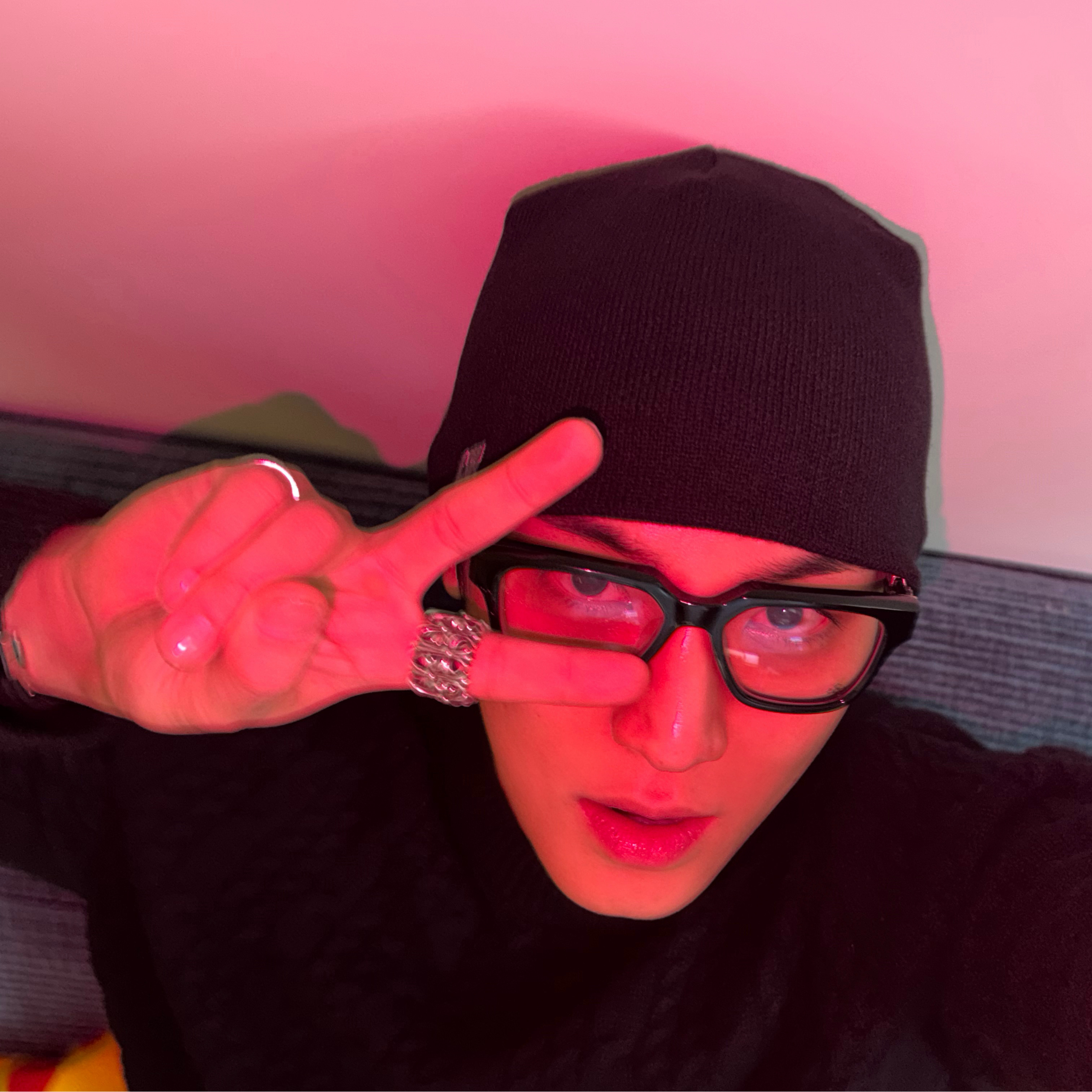 A moment captured by Mingyu (SEVENTEEN)'s fan