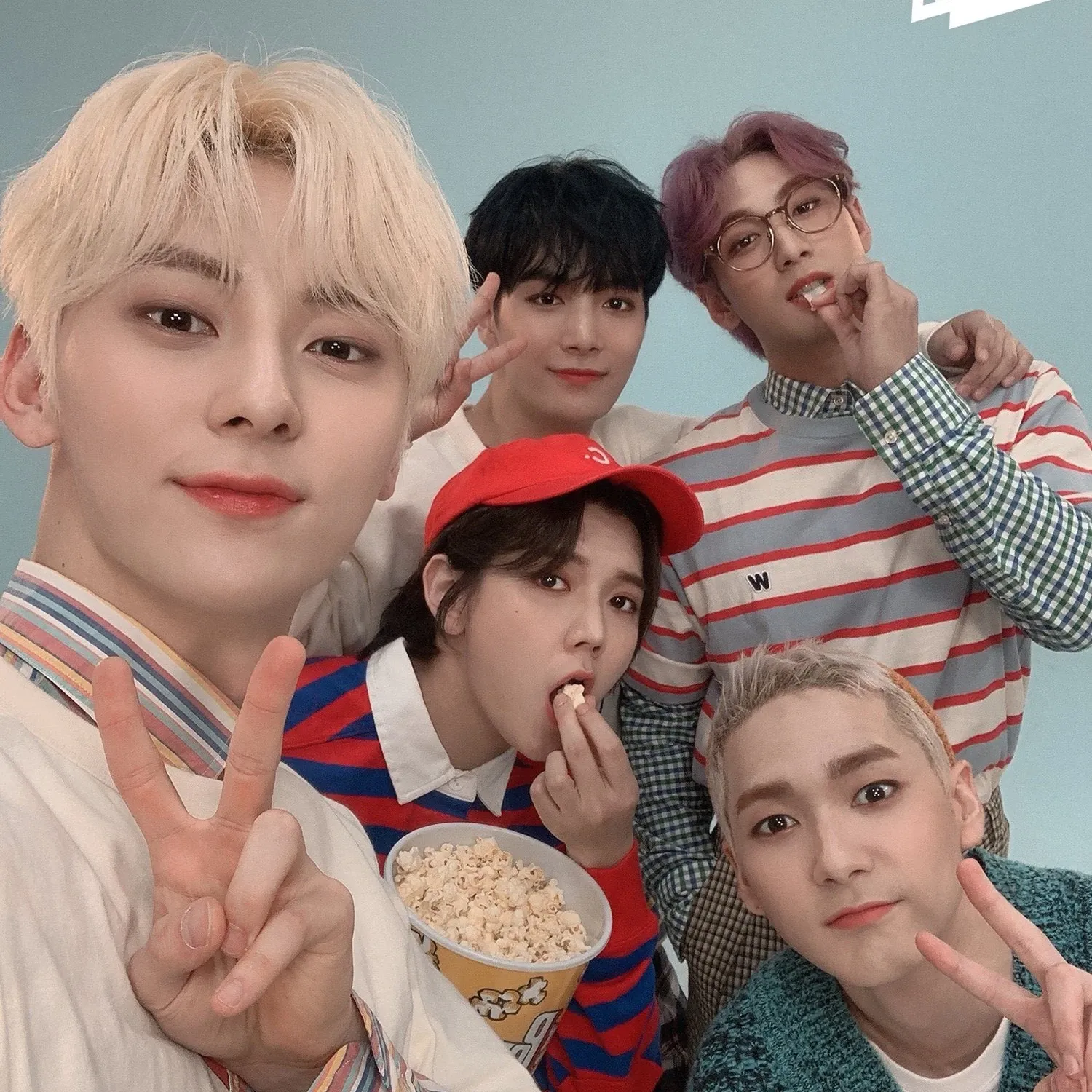 Recent activity shot of NU'EST