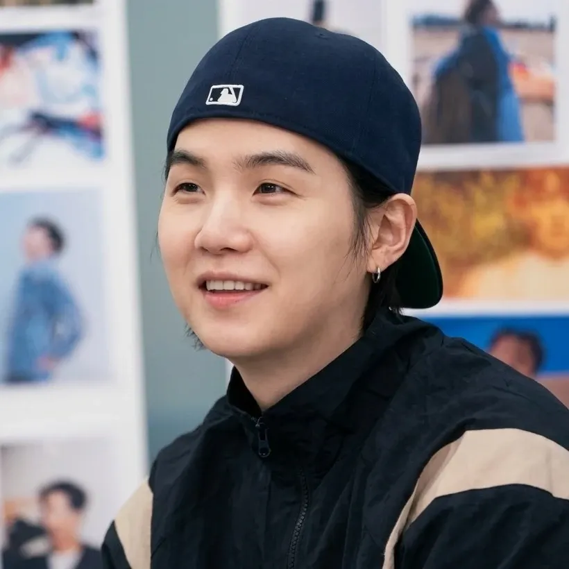 A moment captured by SUGA (BTS)'s fan