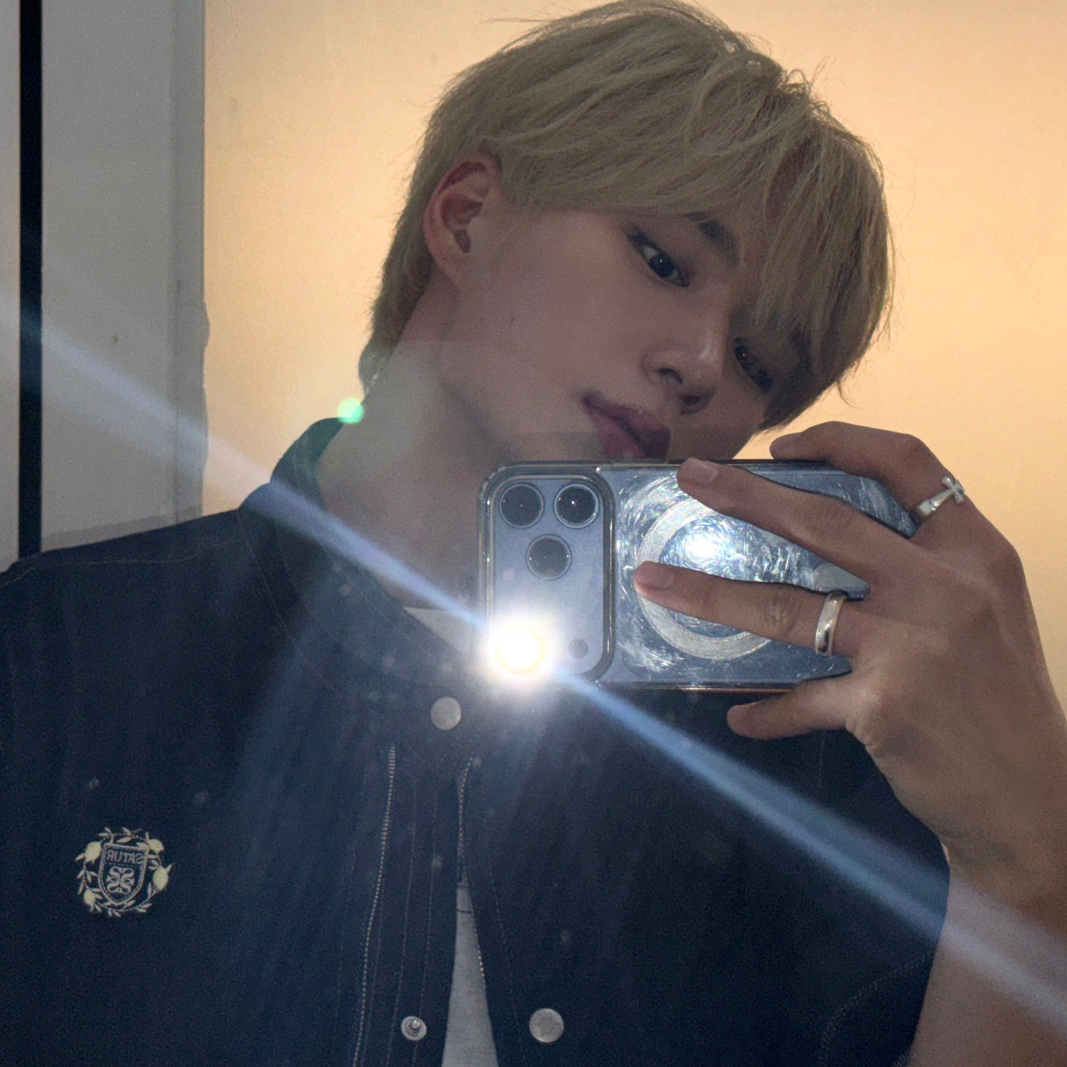 A moment captured by Kim Junseo (ALPHA DRIVE ONE)'s fan