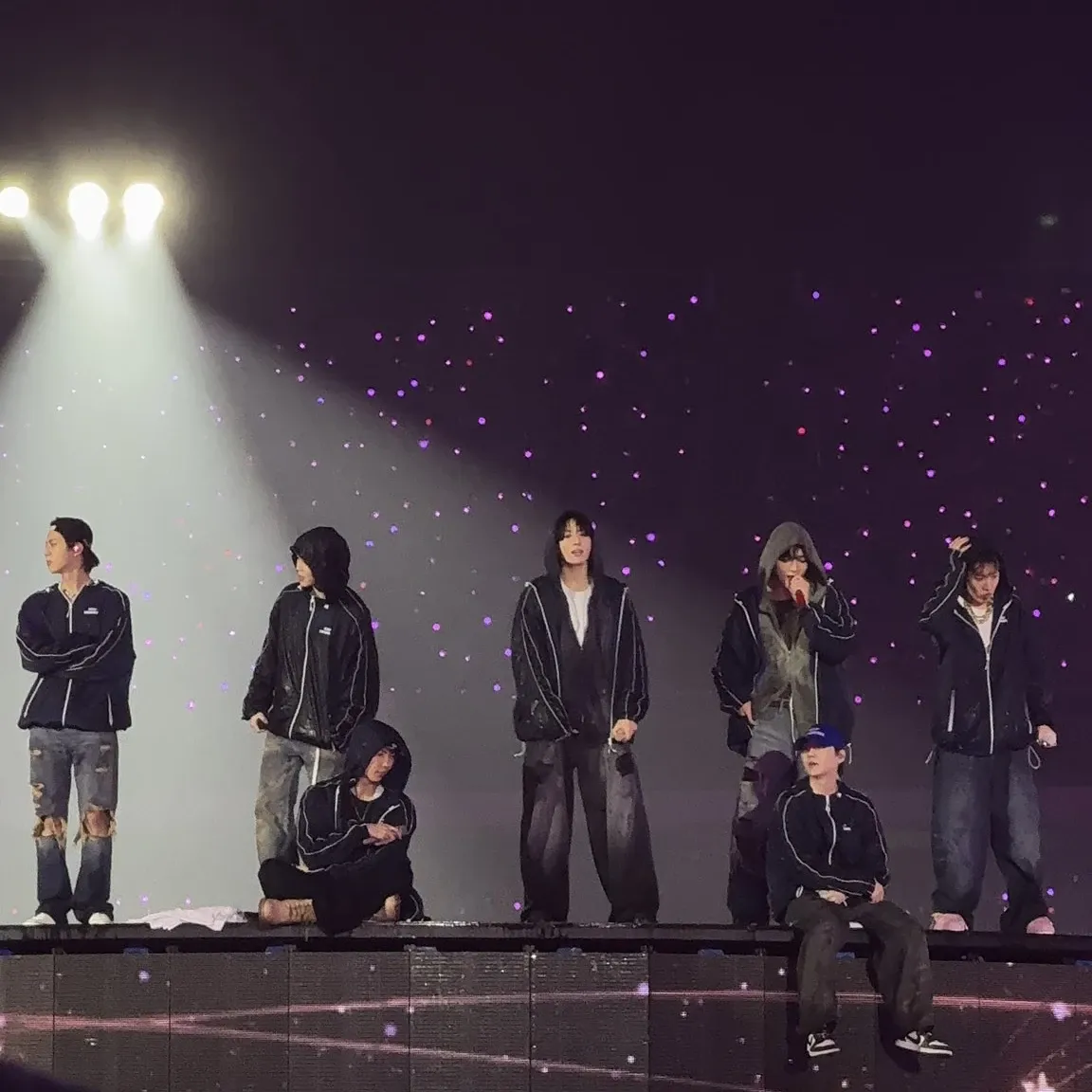 A moment captured by BTS's fan