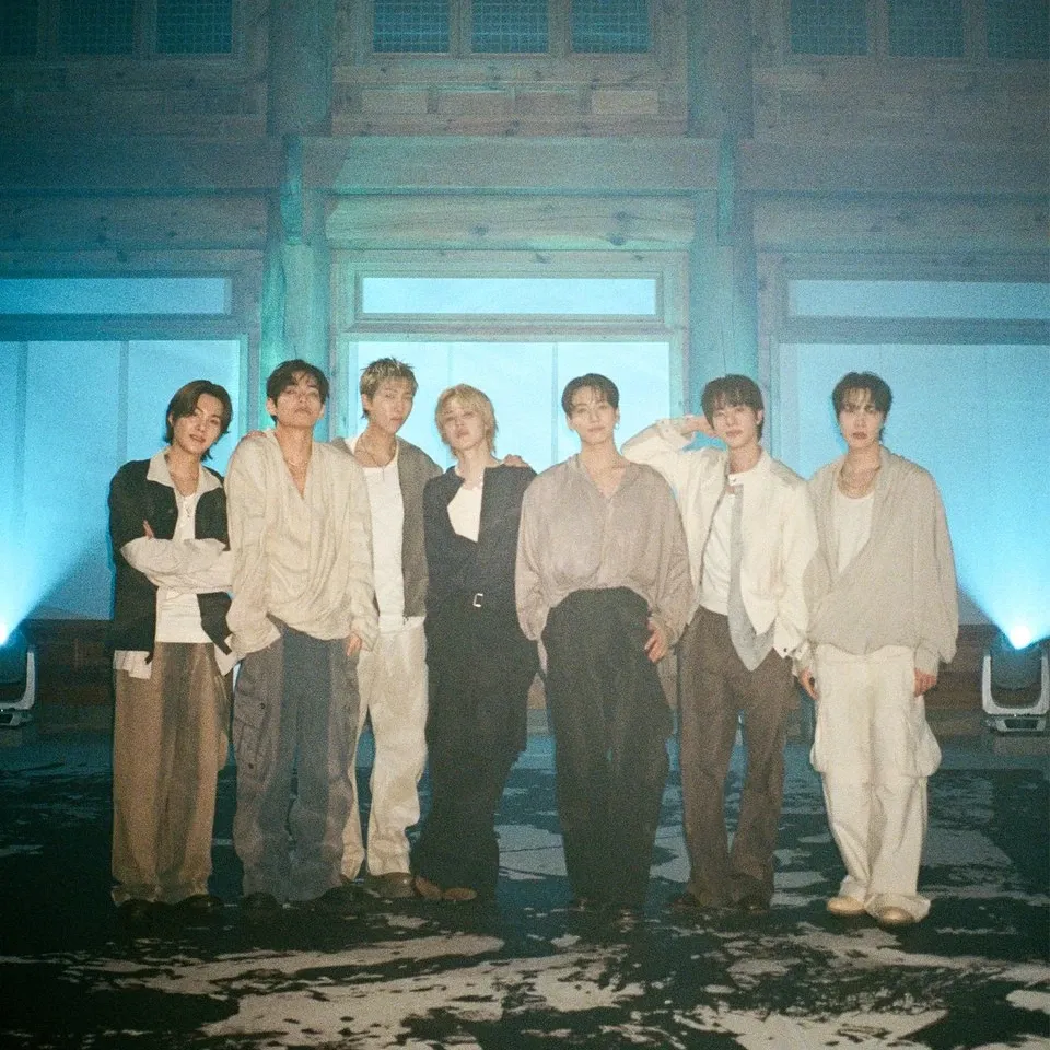 防弹少年团粉丝拍下的瞬间