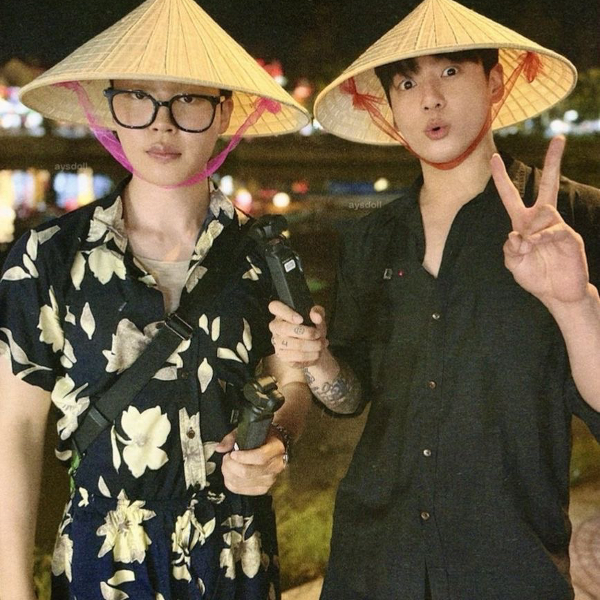 BTSの舞台裏ショット