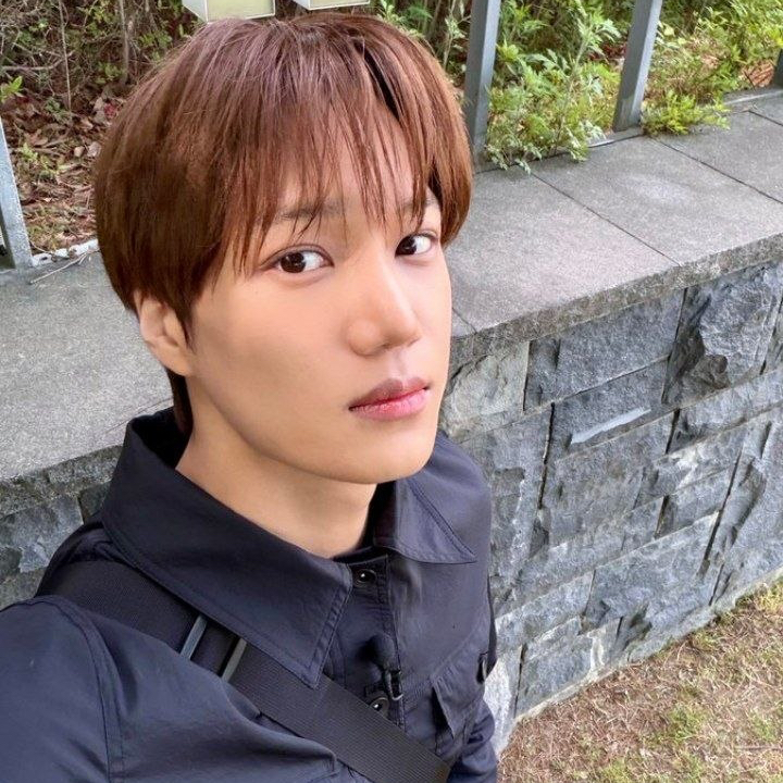 Kai (EXO)粉絲拍下的瞬間