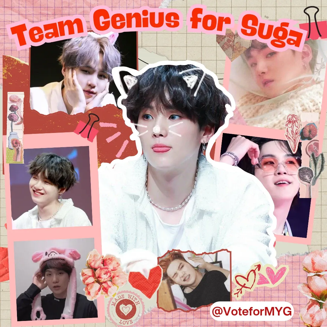 슈가 (방탄소년단)의 비하인드 컷