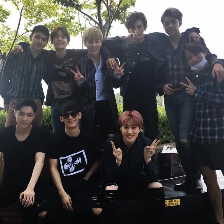 EXO粉絲拍下的瞬間