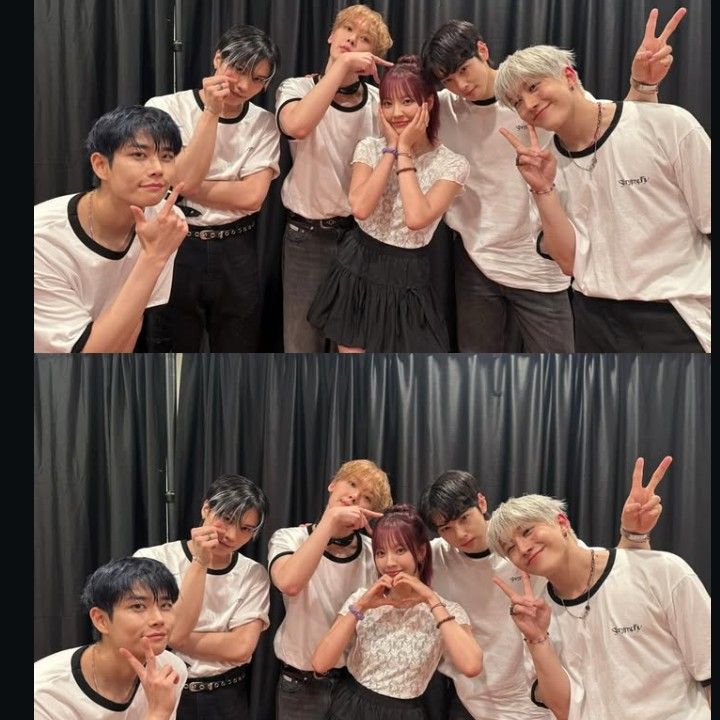 文秀雅 (Billlie)粉丝拍下的瞬间