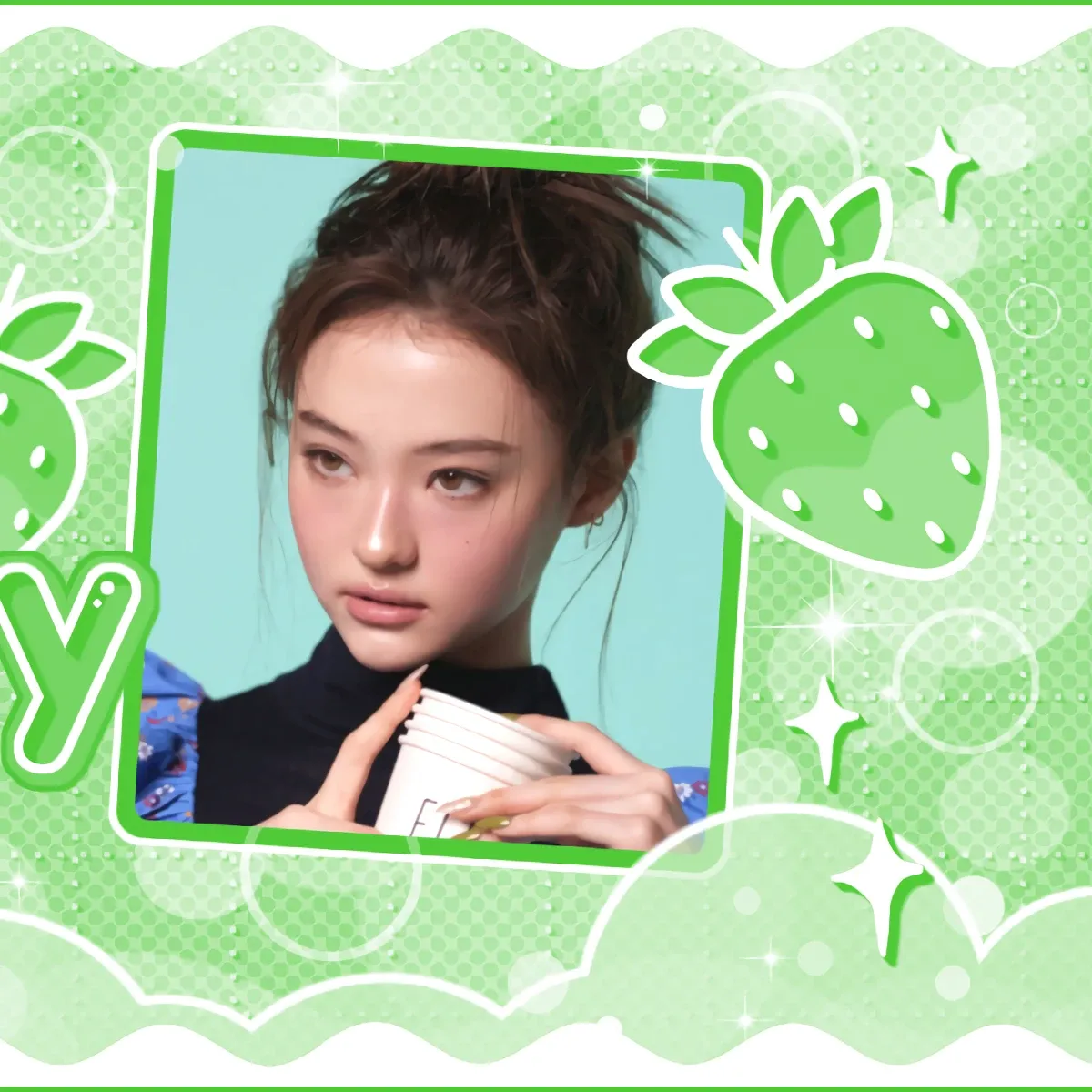 A moment captured by Ella (MEOVV)'s fan