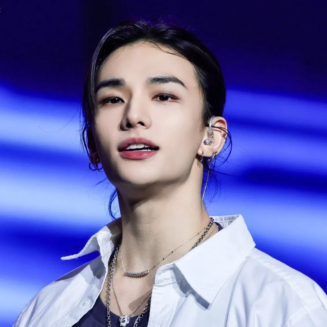 A moment captured by Hyunjin (Stray Kids)'s fan