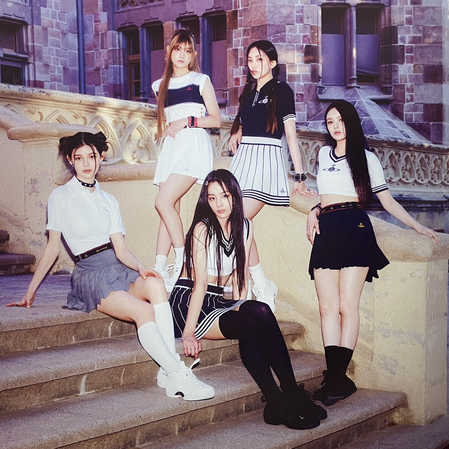 Recent activity shot of NewJeans