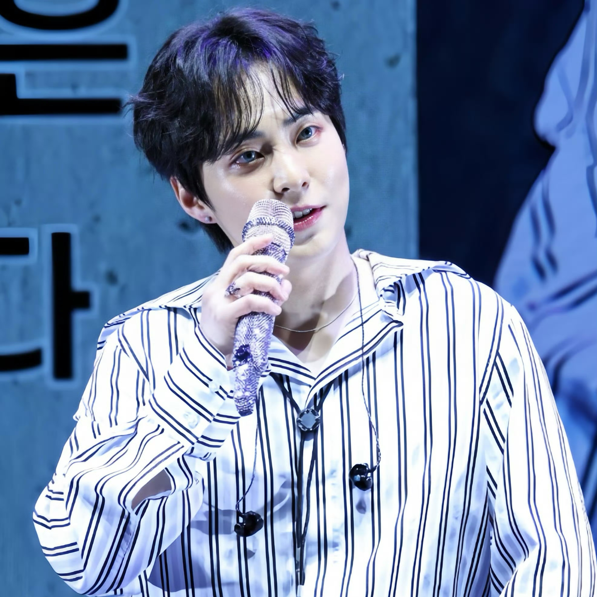 Recent activity shot of Xiumin (EXO)