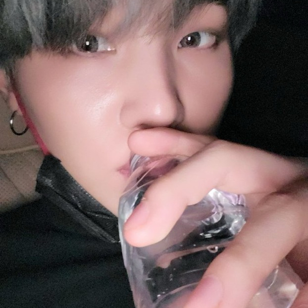 Recent activity shot of SUGA (BTS)