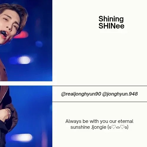 Recent activity shot of Jonghyun (SHINee)