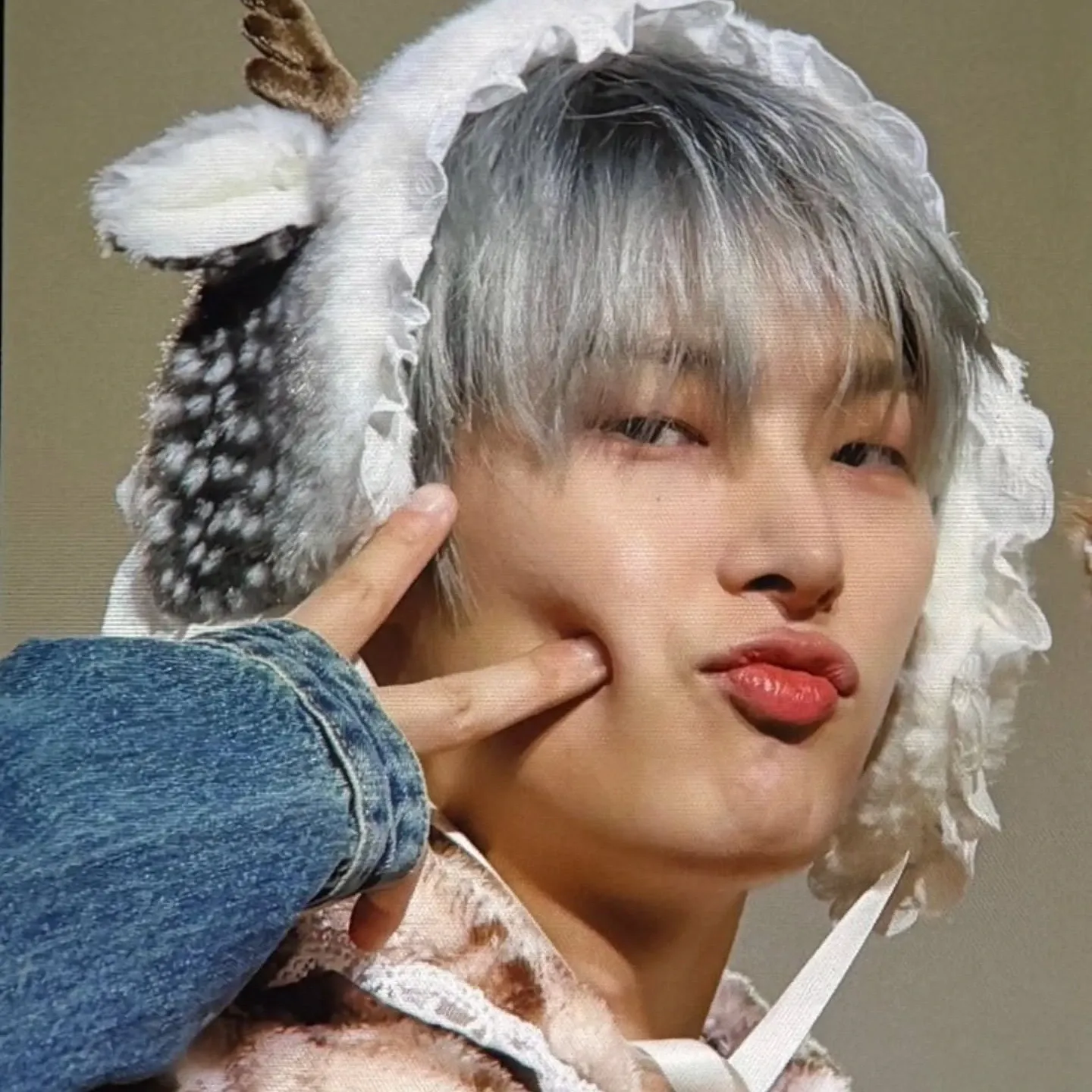 A moment captured by Mingi (ATEEZ)'s fan