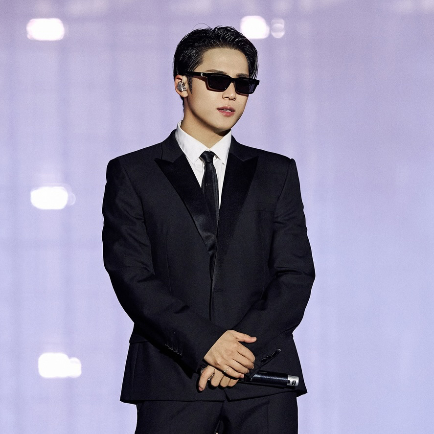 Recent activity shot of Mingyu (SEVENTEEN)