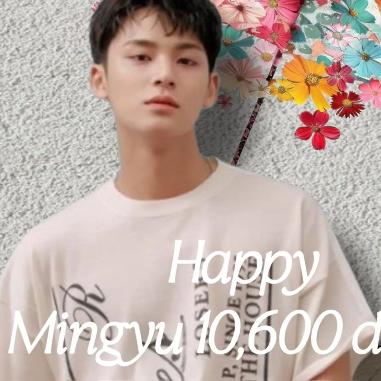 A moment captured by Mingyu (SEVENTEEN)'s fan