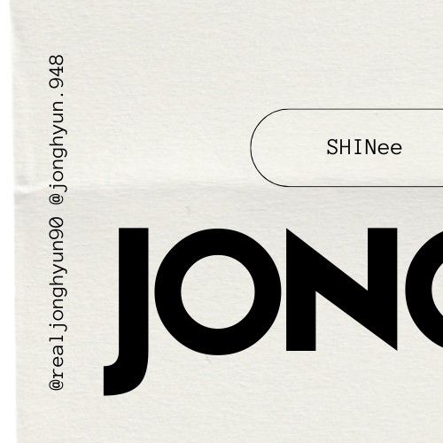 Recent activity shot of Jonghyun (SHINee)