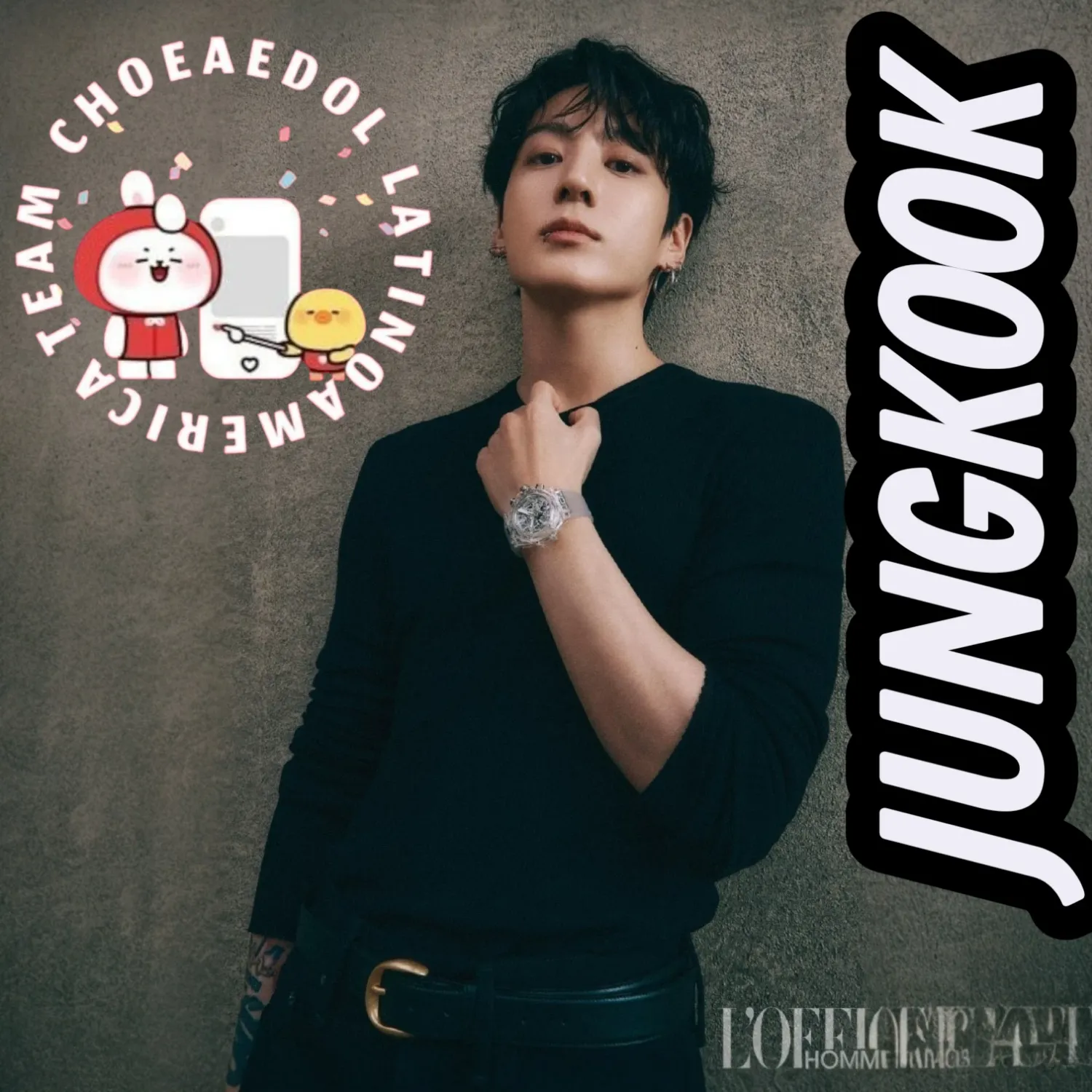 A moment captured by Jungkook (BTS)'s fan