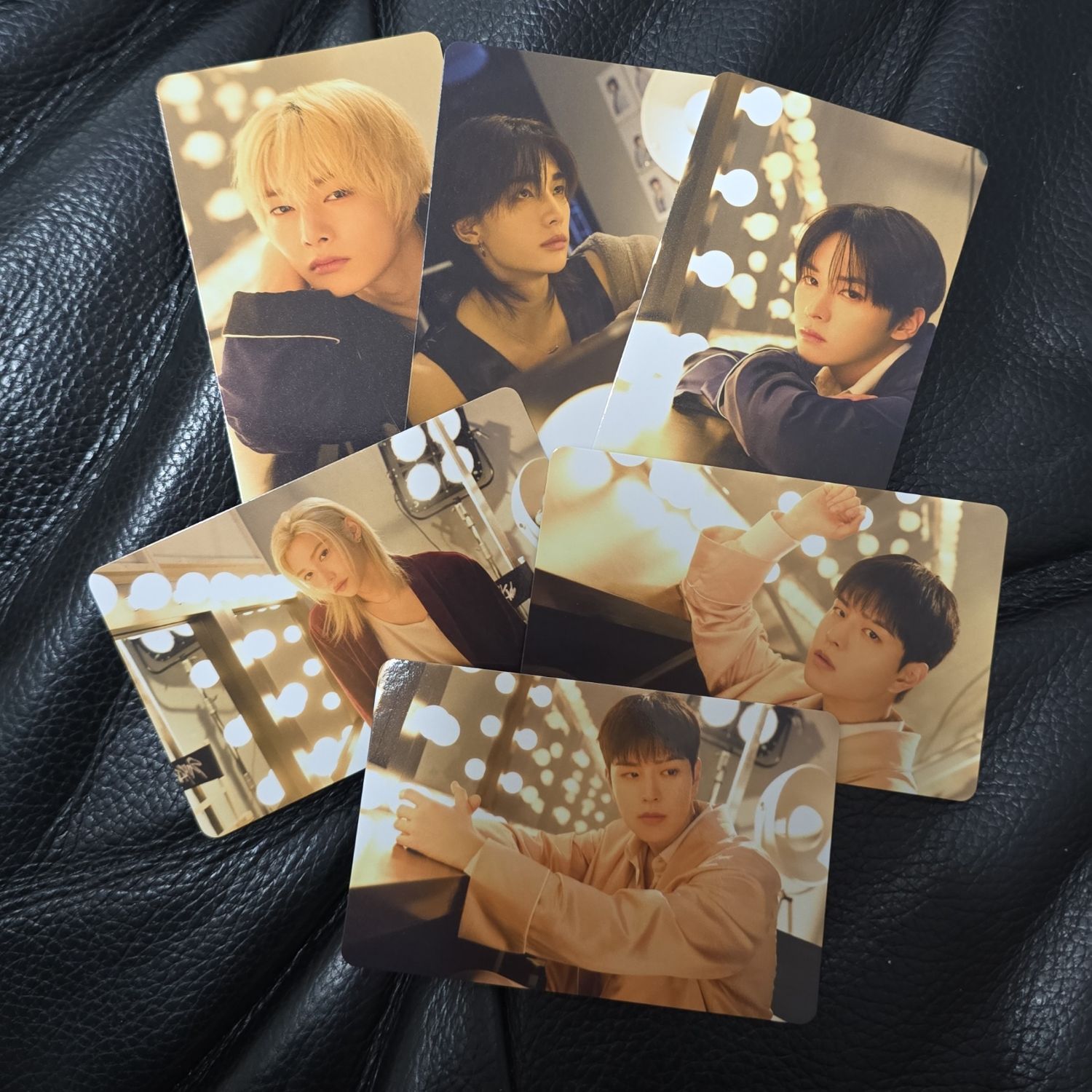 A moment captured by Stray Kids's fan