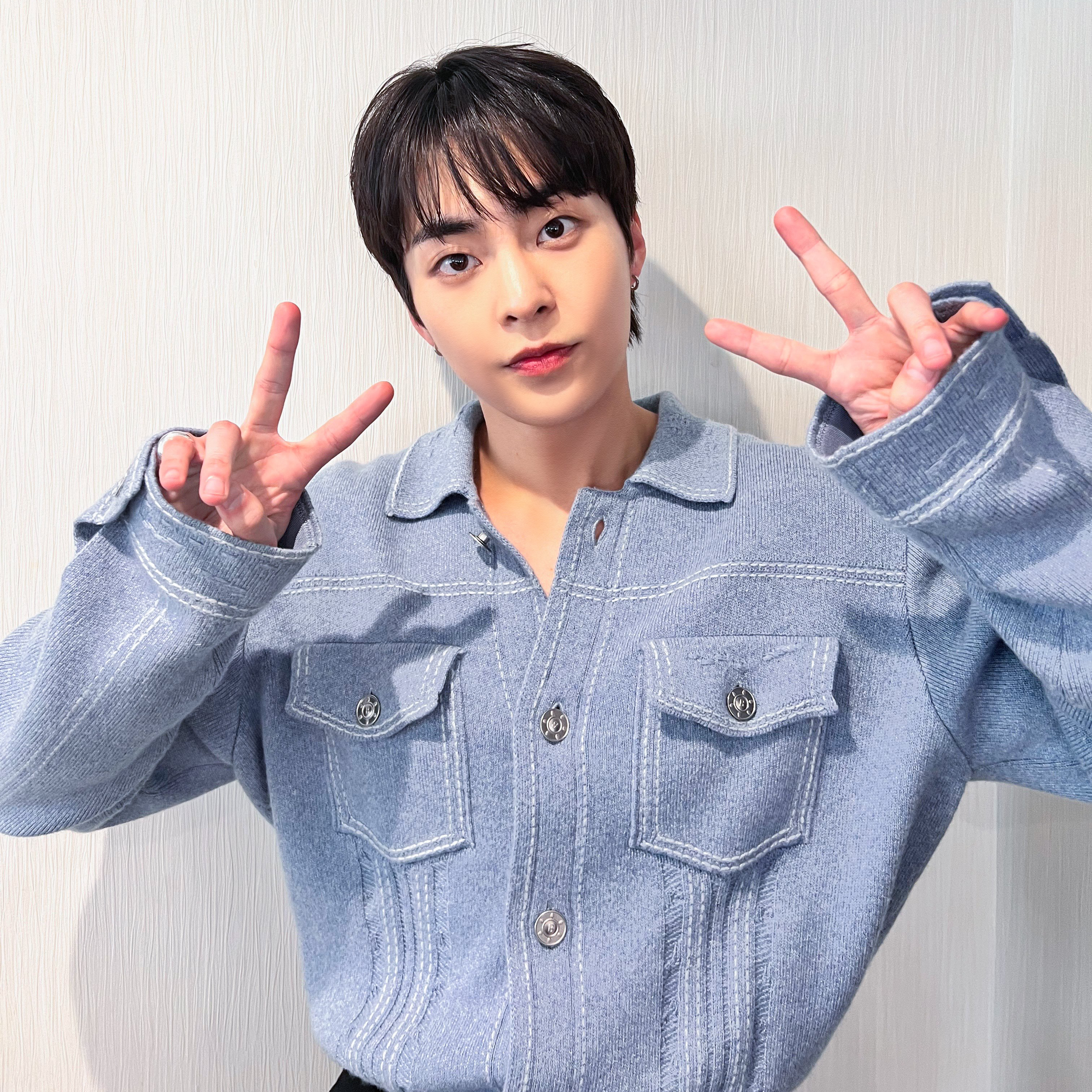 Recent activity shot of Xiumin (EXO)