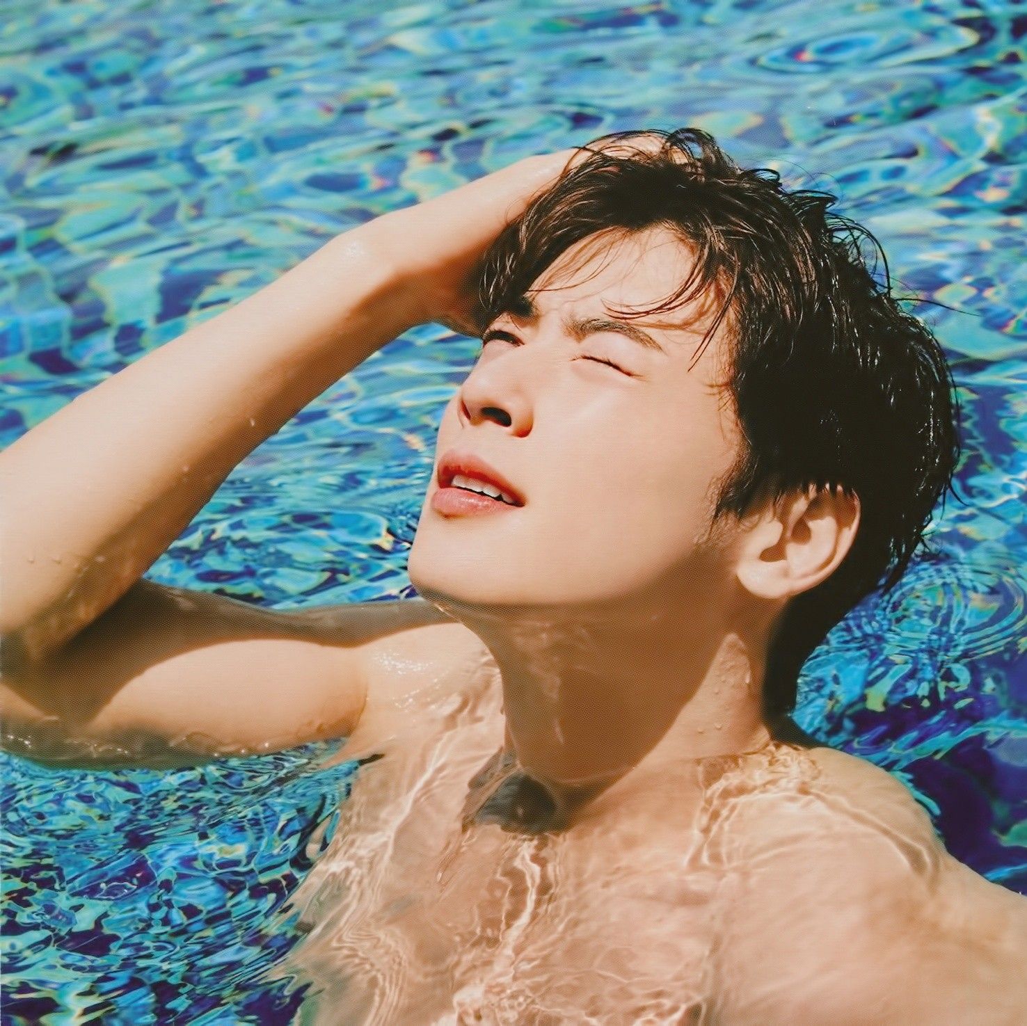 Recent activity shot of Eunwoo (ASTRO)