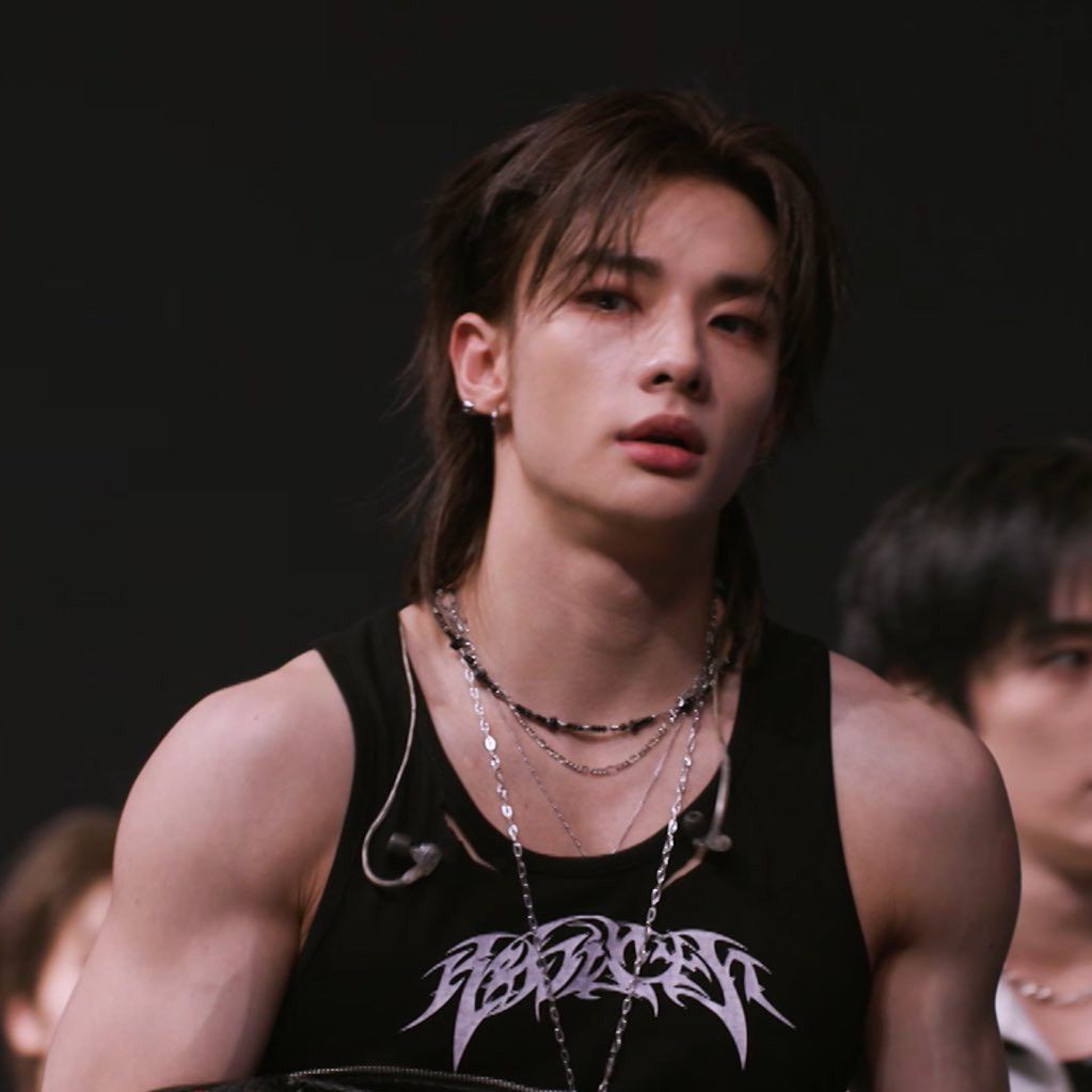 Recent activity shot of Hyunjin (Stray Kids)