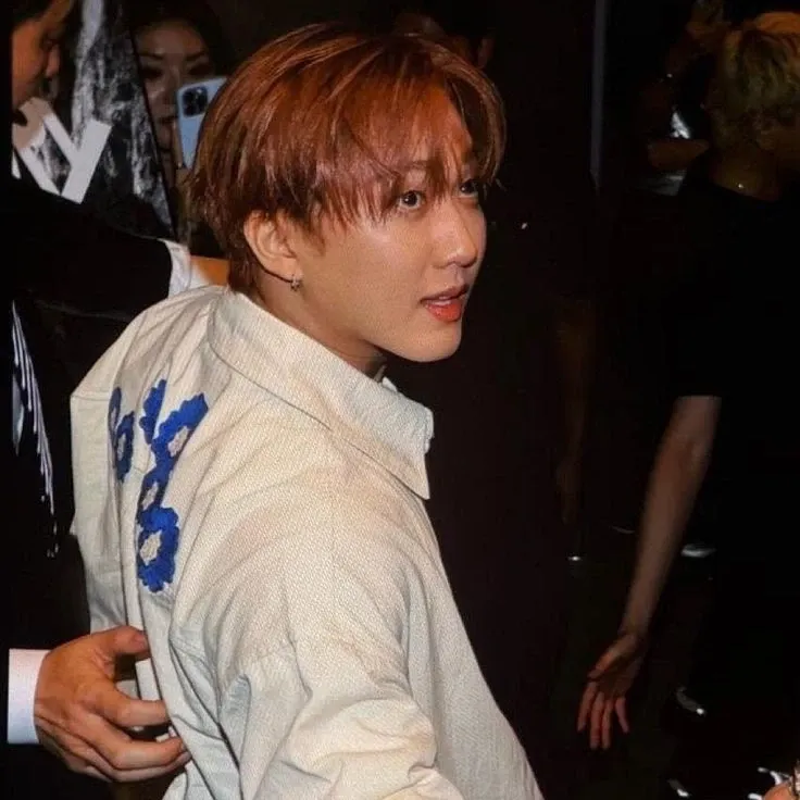 A moment captured by Changbin (Stray Kids)'s fan