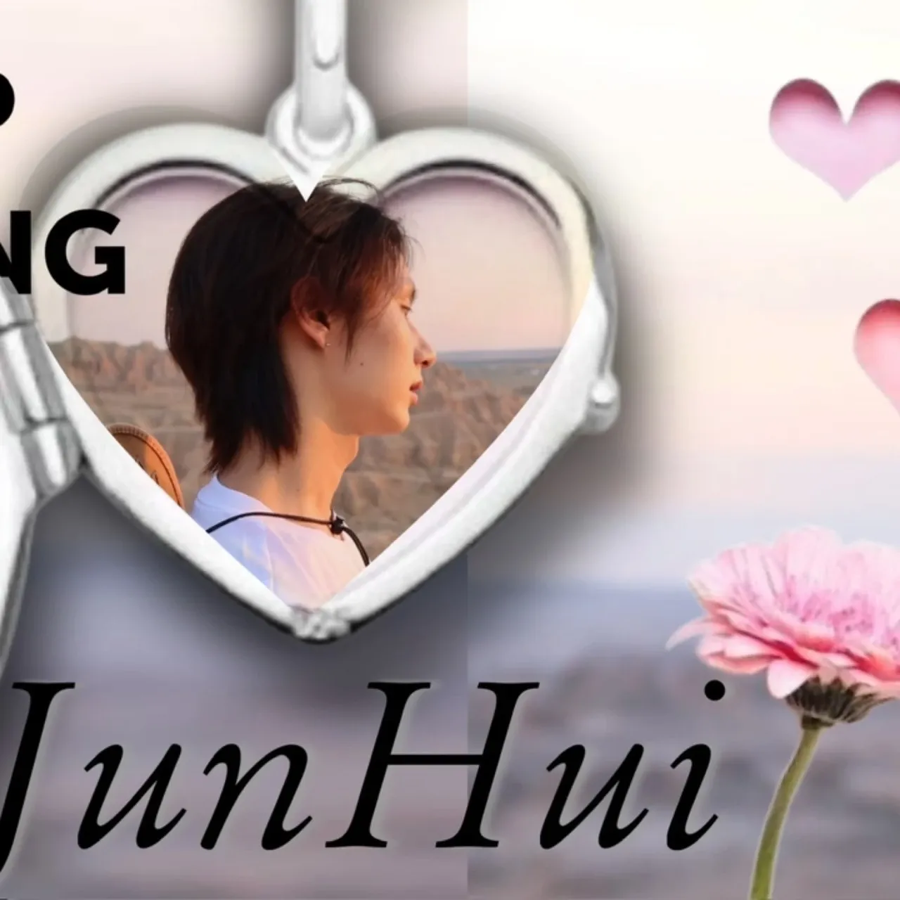 A moment captured by Jun (SEVENTEEN)'s fan