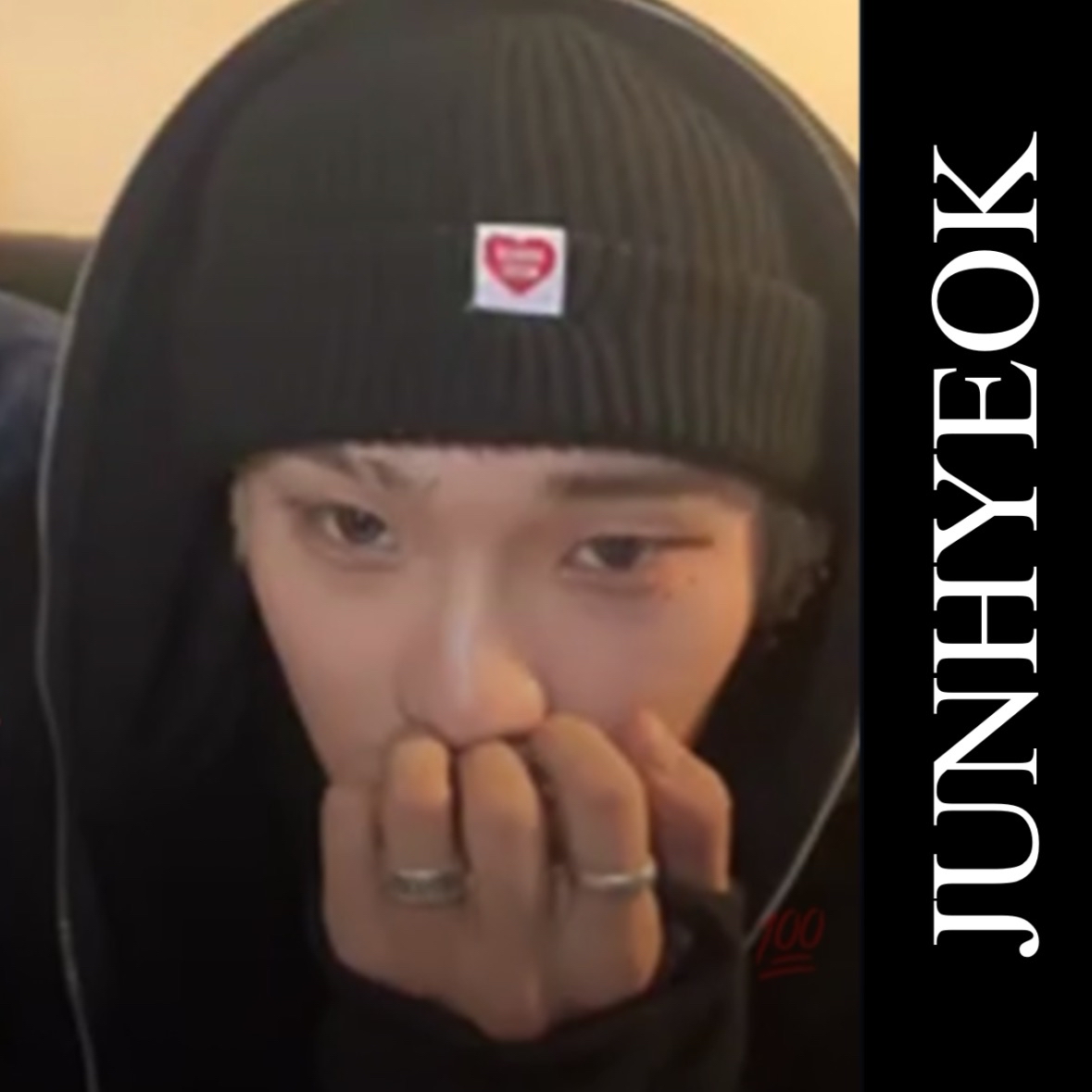 Behind-the-scenes cut of Junhyeok