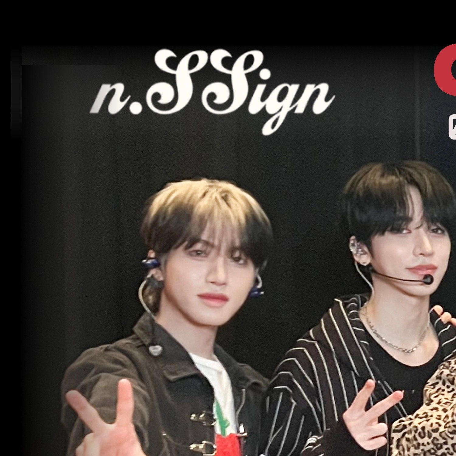 A moment captured by n.SSign's fan