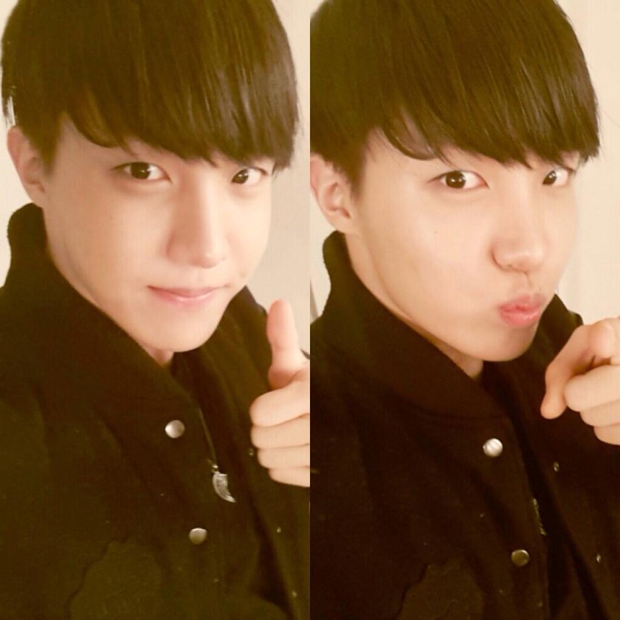 Foto aktivitas terbaru j-hope (BTS)