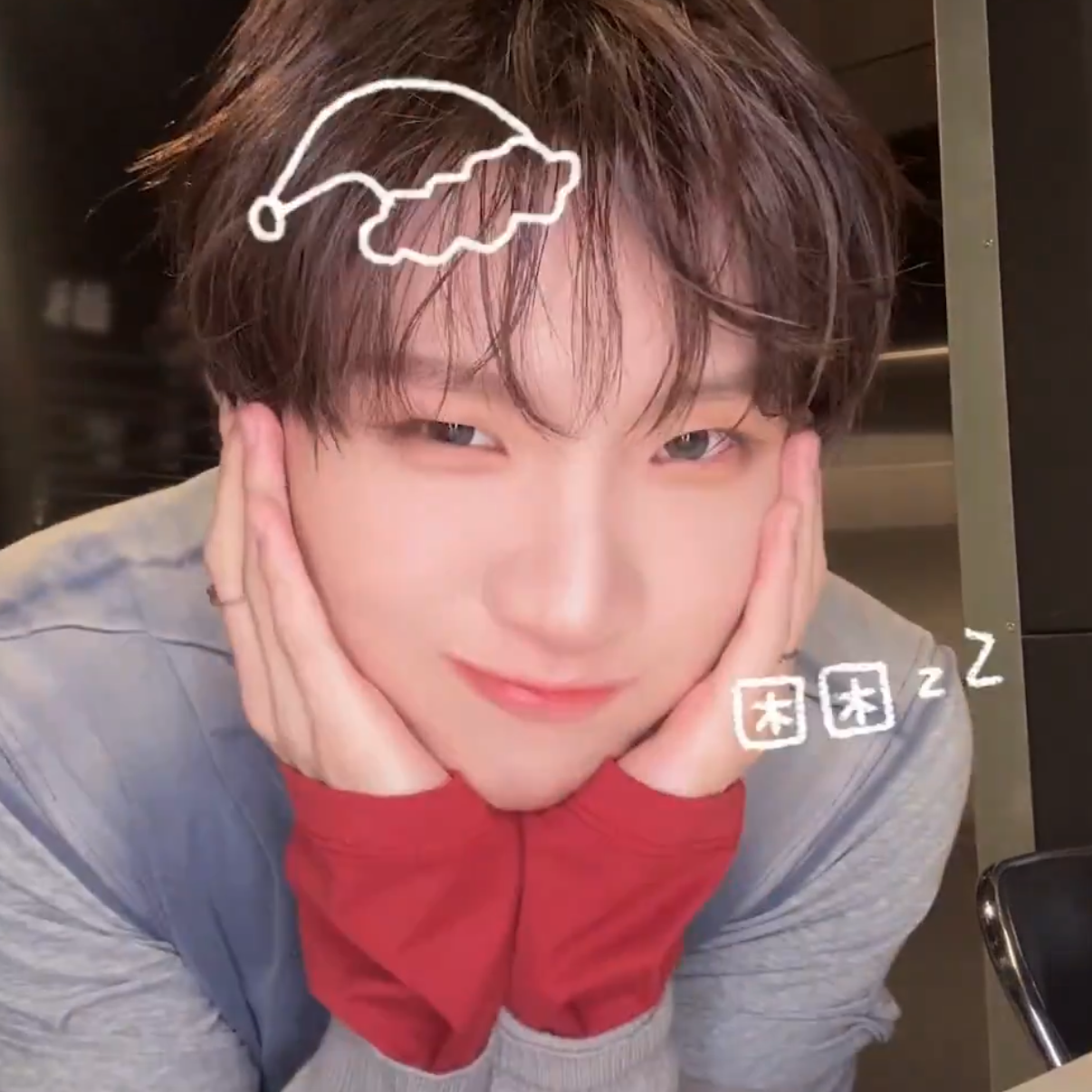 A moment captured by Woonhak (BOYNEXTDOOR)'s fan