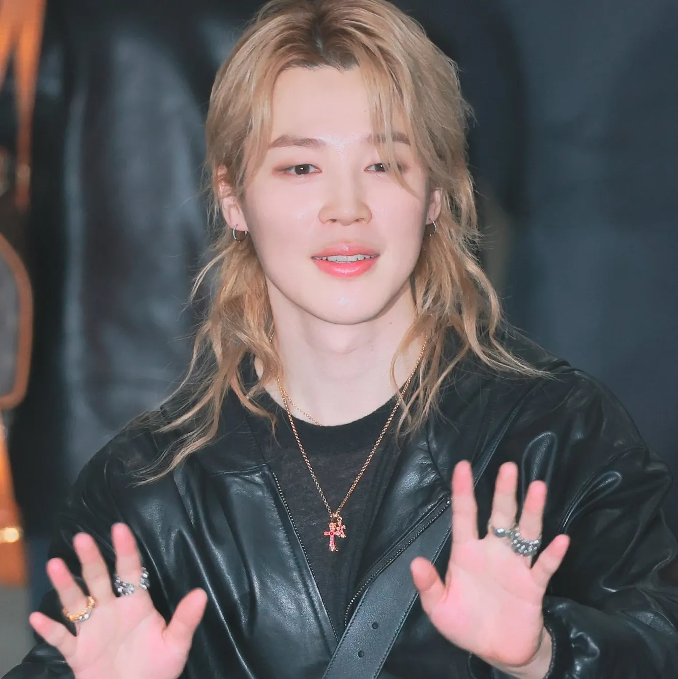 A moment captured by Jimin (BTS)'s fan