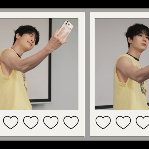 A moment captured by Han Seungwoo's fan