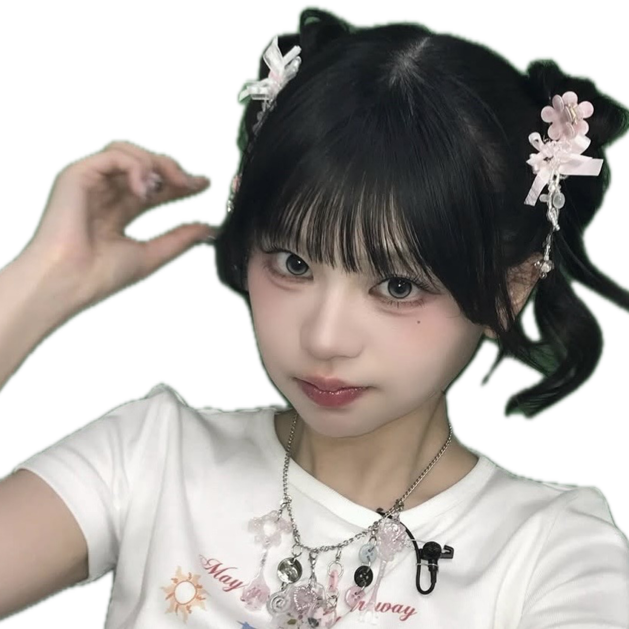 Behind-the-scenes cut of Murakami Rinon (ME:I)
