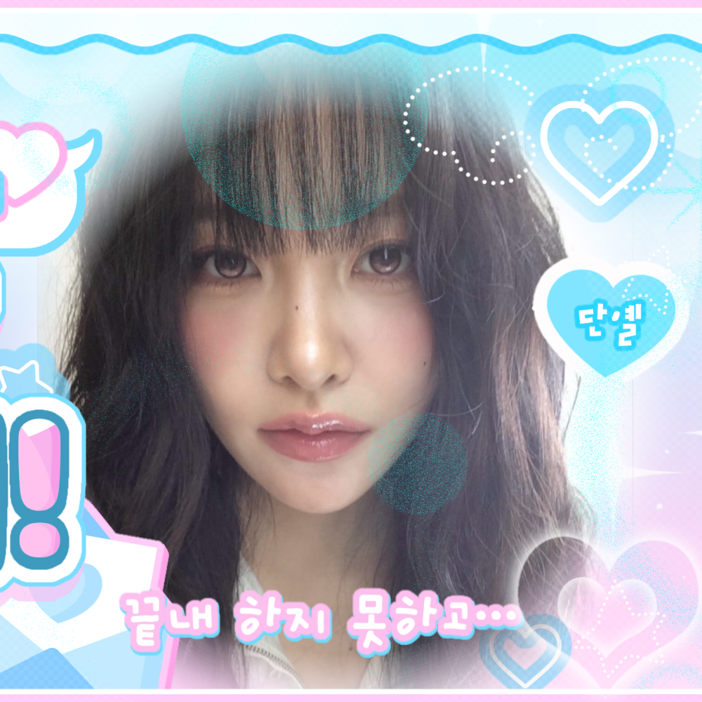 레드벨벳의 비하인드 컷