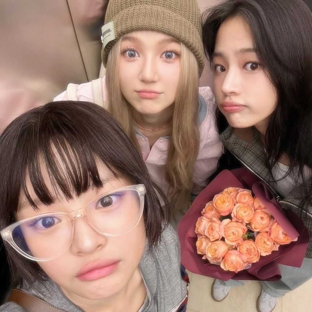 Recent activity shot of NewJeans