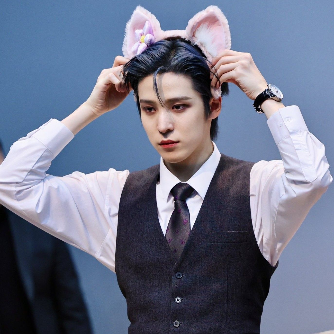 Recent activity shot of Yunho (ATEEZ)