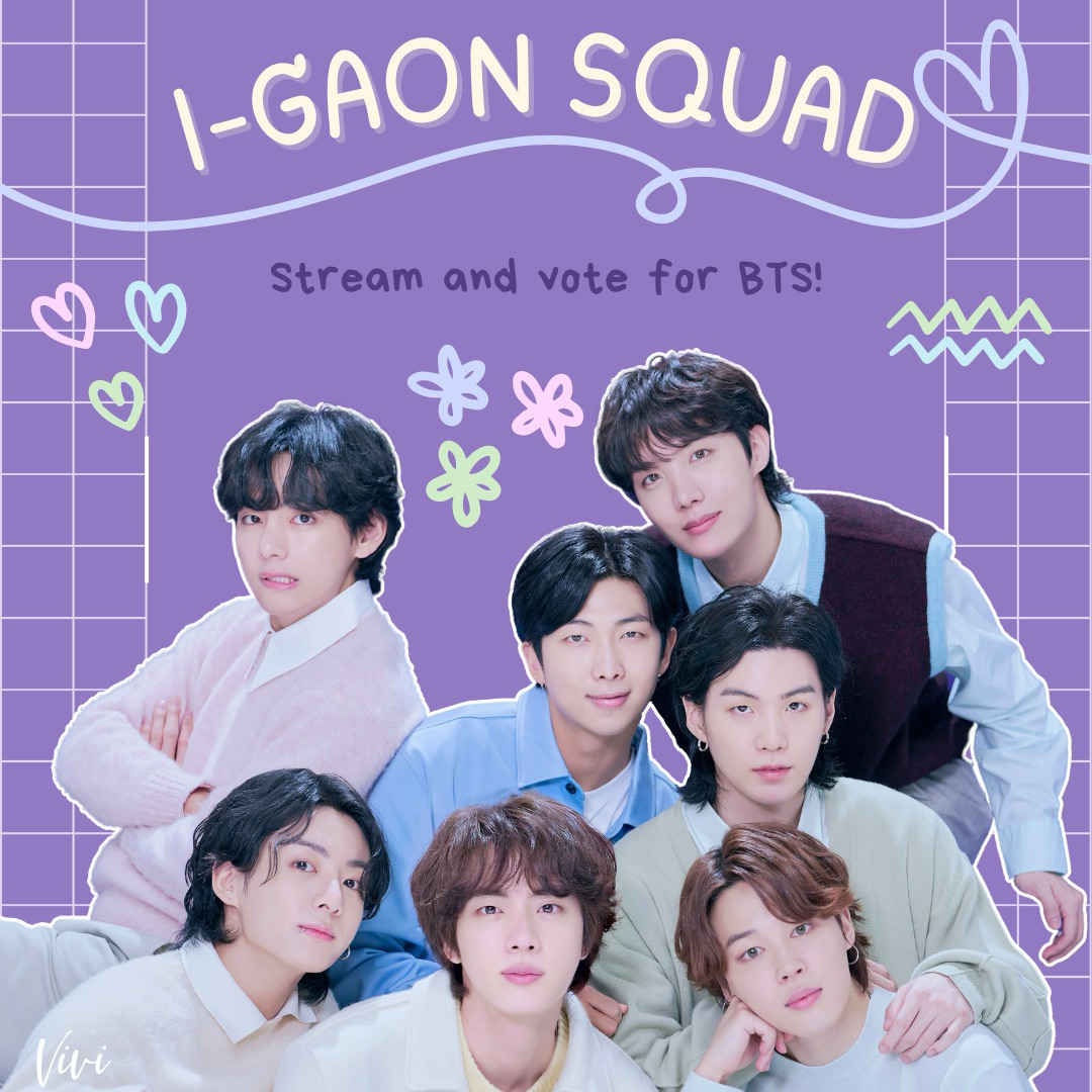 Recent activity shot of BTS