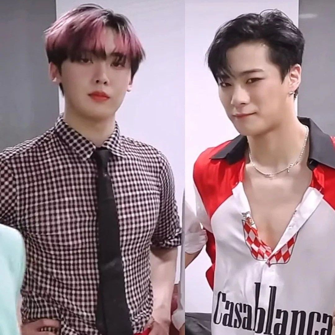 Recent activity shot of Moonbin (ASTRO)