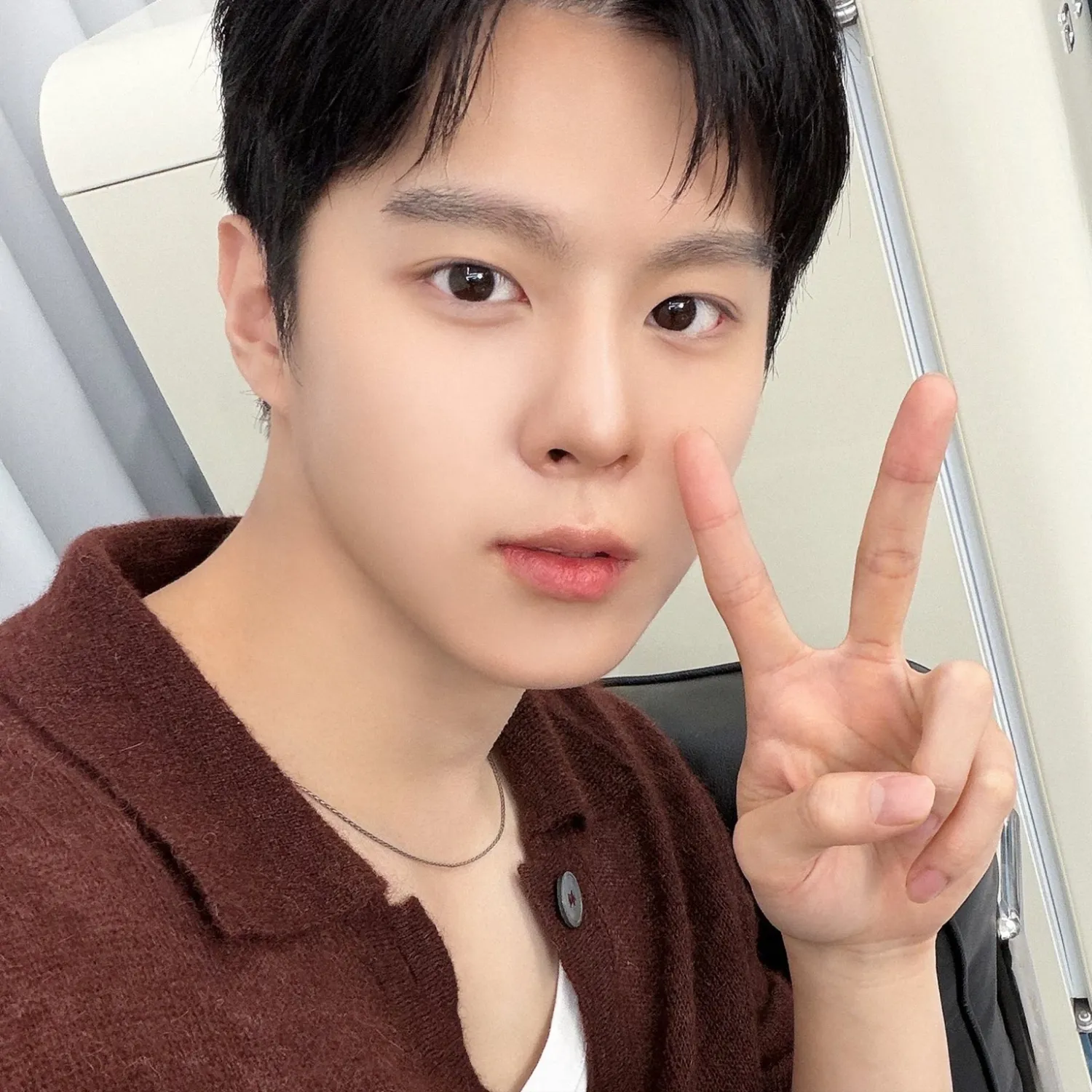 A moment captured by Kim Wooseok's fan