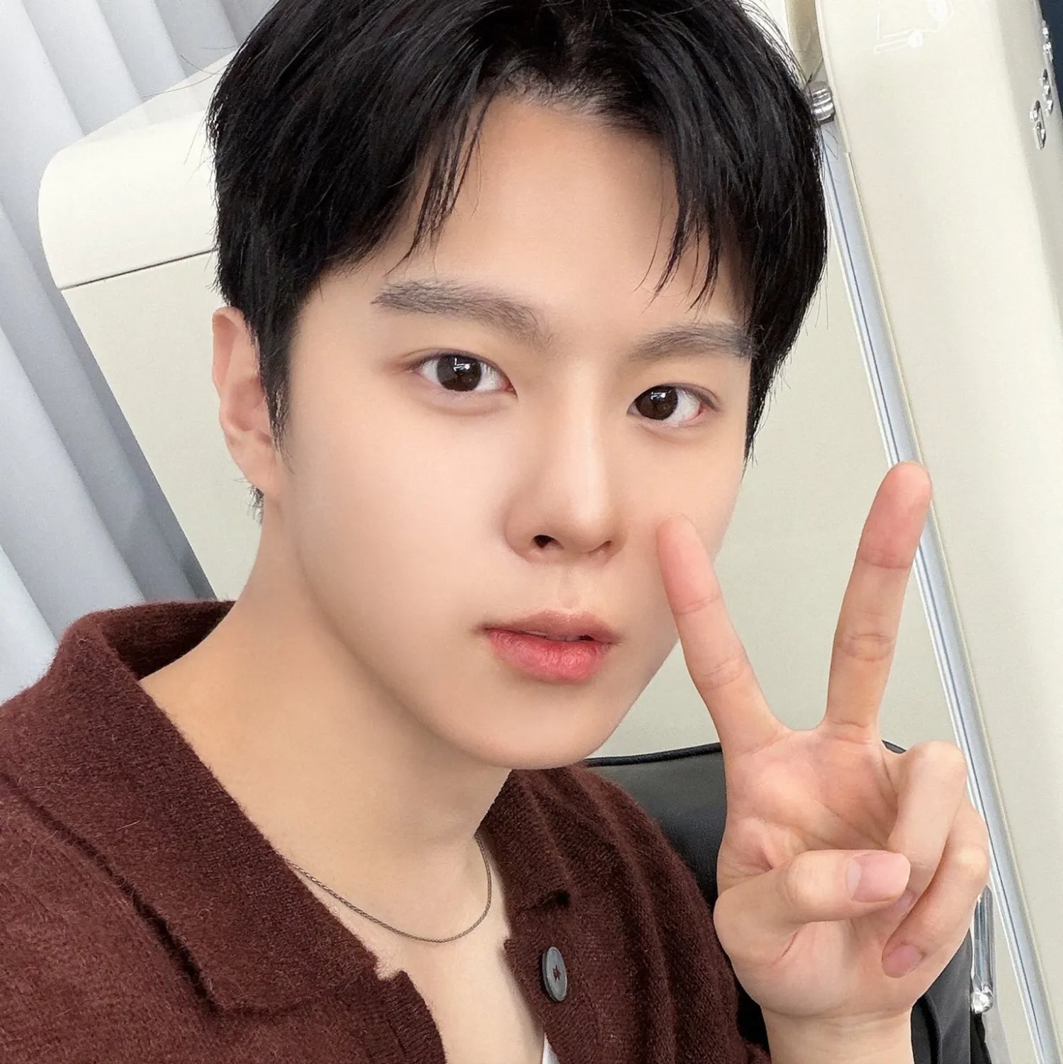 Recent activity shot of Kim Wooseok