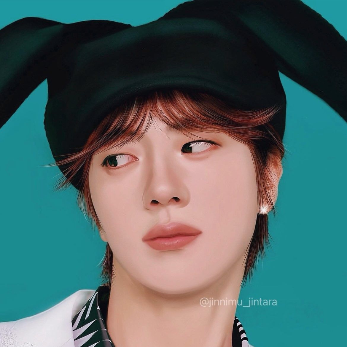 Recent activity shot of Jin (BTS)