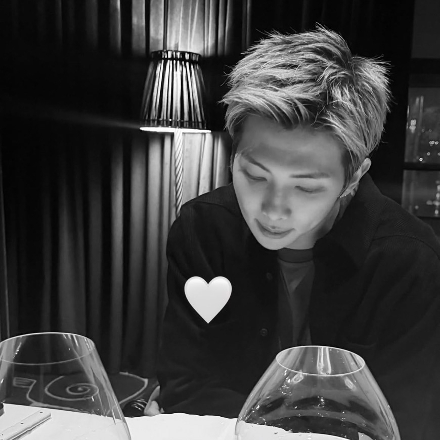 RM (防弹少年团)的幕后花絮