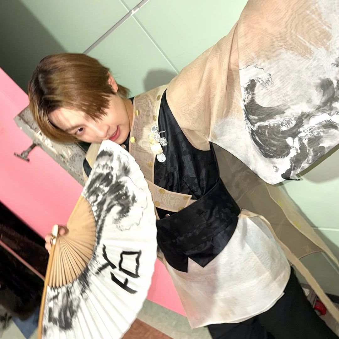 A moment captured by ATEEZ's fan