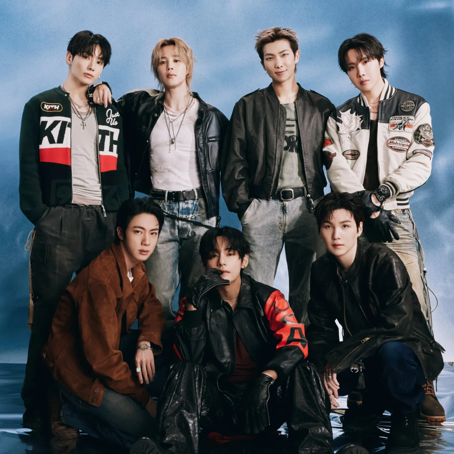 防彈少年團粉絲拍下的瞬間