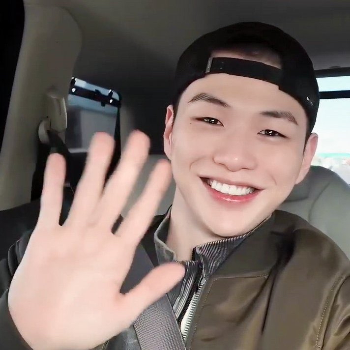 A moment captured by Kang Daniel's fan