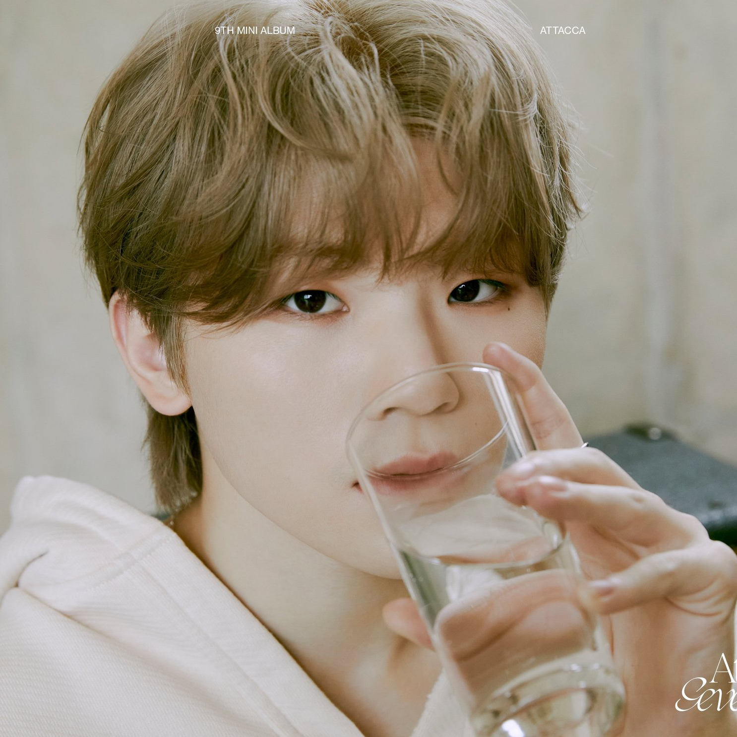 A moment captured by Woozi (SEVENTEEN)'s fan